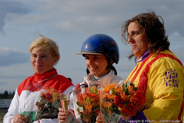 Silver: Hajdu Biborka, Hungary - Gold: Gundula Bauer, Austria - Bronce: Maria Carmona, Spain